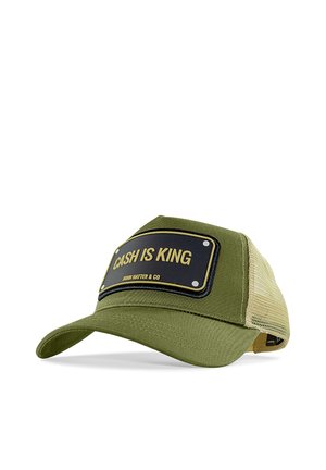 TRUCKER CASH IS KING - Cap - olive green