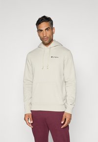 Champion ICONS CONTRAST HOODIE - Kapuzenpullover - beige