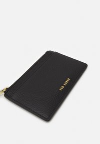 Ted Baker Portafoglio Beyla In Pelle Nera Con Dettaglio Fiocco - Dimensioni 20x10x2 Cm - 8 Scomparti Per Carte E Cerniera - 3