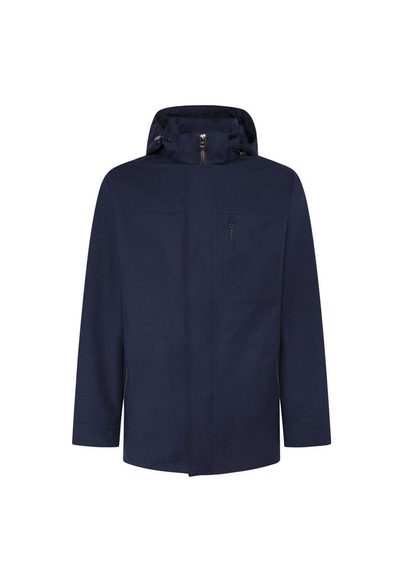 Hackett London Parka blauw Hackett London Parka blauw