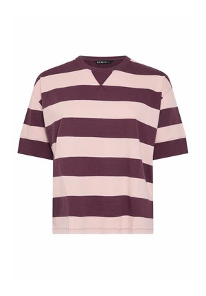 Yours Clothing, PLUS SIZE T-SHIRTS - T-shirt print - purple