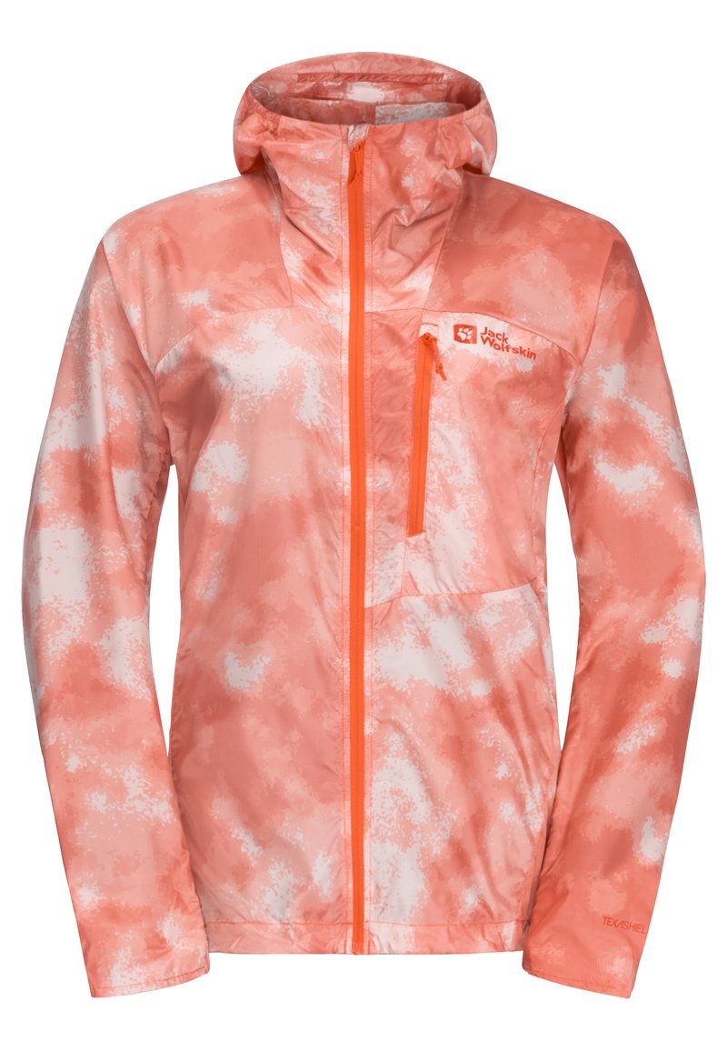 Jack Wolfskin Windjack rood