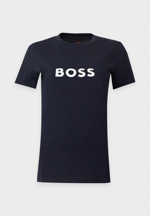 BOSS, T-shirt imprimé - navy