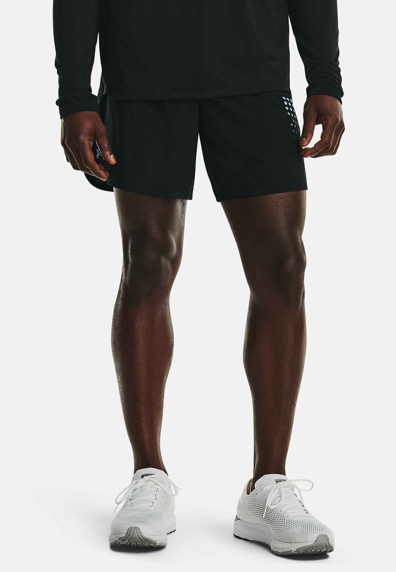 Under Armour Pantalón corto de deporte - black/negro - Zalando.es