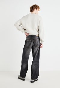 Weekday ASTRO LOOSE BAGGY - Baggy jeans - ash black
