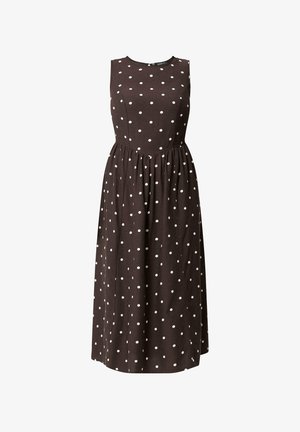 Yours Clothing, PLUS SIZE MIDI DRESSES - Robe de jour - chocolate