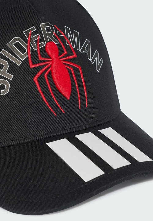 adidas MARVEL SPIDER-MAN CAP UNISEX - Cap - black white pure ruby — photo 3