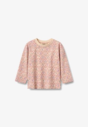 Wheat, T-SHIRT L/S DIXIE - Camiseta de manga larga - magenta heart flowers