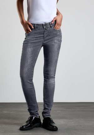 Street One, Slim fit jeans - grau