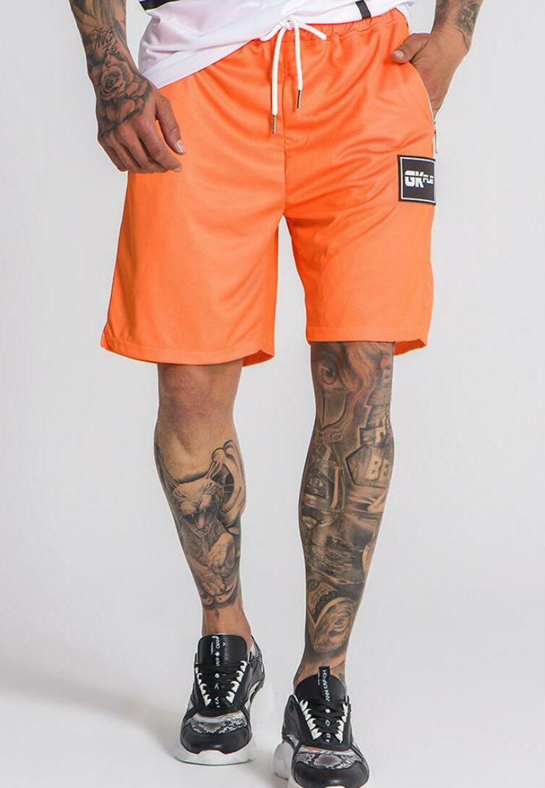 neon orange short