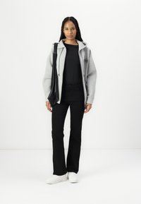 Copenhagen Muse Zip-up sweatshirt - medium grey melange