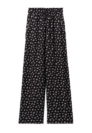 Claudie Pierlot PANTIN - Pantalones - print fonce