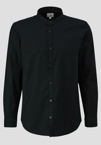 QS IN GARMENT DYE - Overhemd - schwarz