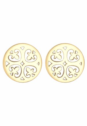 Elli ORNAMENT - Pendientes - gold-coloured