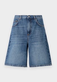 Denim shorts - blu marino