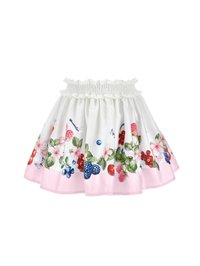 Jupe Volante Rose à Pois Monnalisa - Taille 152 - Occasion Très Bon état - Modèle TOP ST719