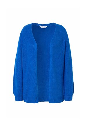 Angel of Style CUT WITH BALLOON SLEEVES - Strickjacke - blue