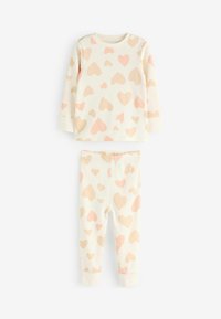 Next STAMPY 3 PACK - REGULAR FIT SET - Pyžamová sada - neutral yellow flower heart