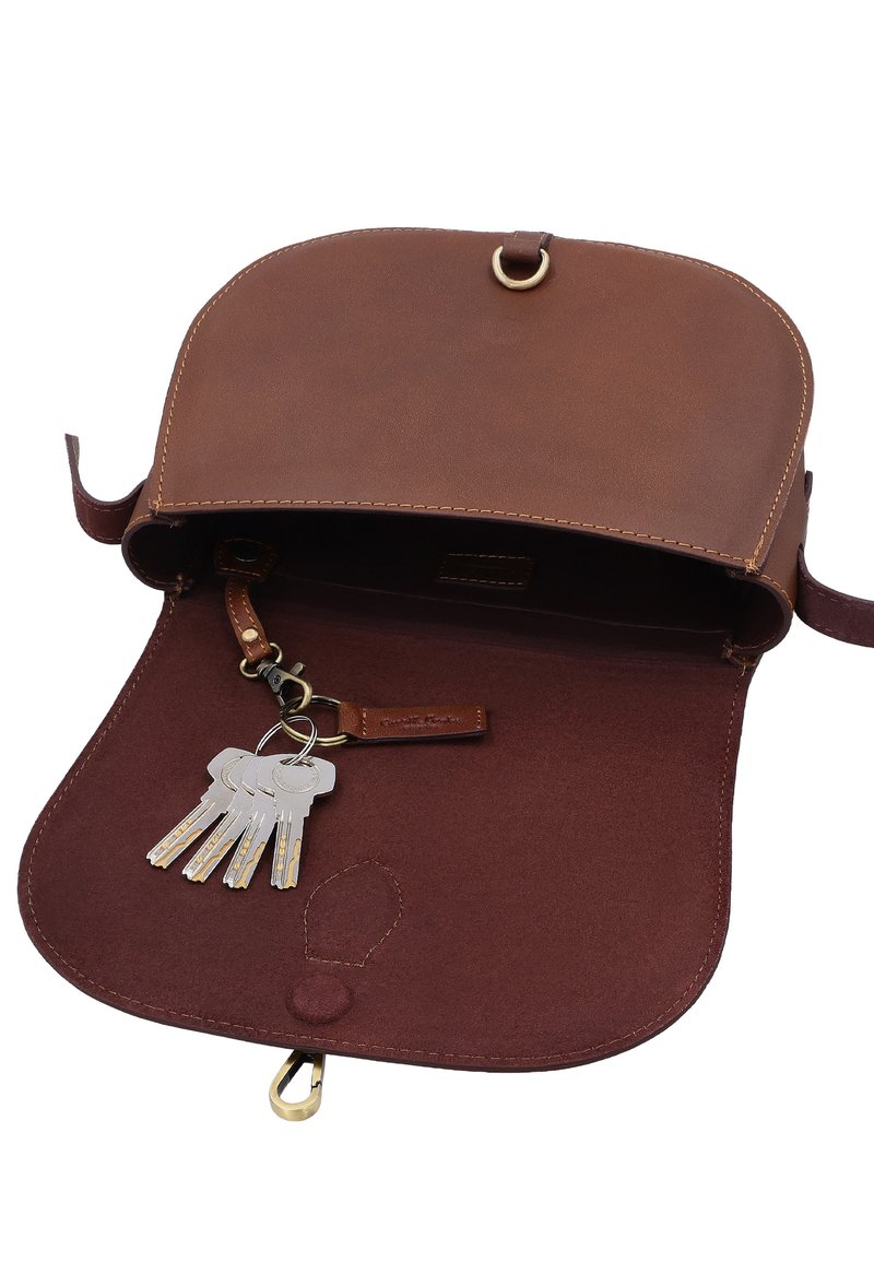 Leren schoudertas dames | Zwart - | YOUR BAG FOR LIFE