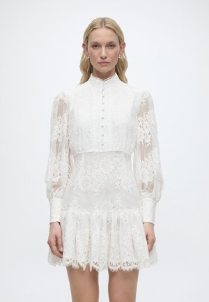 OLESSIA LACE MINI DRESS - Ένδυση για ειδικές περιστάσεις - ivory