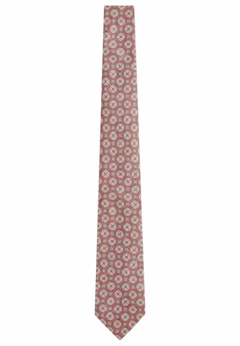 Next SIGNATURE MADE IN ITALY PRINTED MELANGE - REGULAR FIT - Kravata - pink medallion