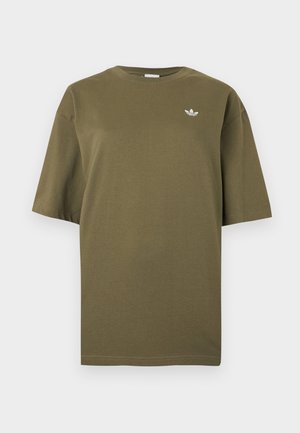 adidas Originals, ESS TEE OS - Základné tričko - olive strata