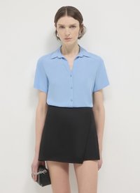 Calliope TINTA UNITA - Camicia - celeste