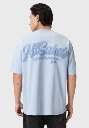 AllSaints, - T-shirt z nadrukiem