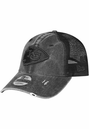 Blackskies Razor Baseballpet | Heren Dames Scherm Premium Snapback Trucker heeft Cap BaseCap Cap zwart rood wit blauw, Black red, One Size