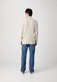 Lindbergh 1/2 ZIP - Maglione - ecru melange