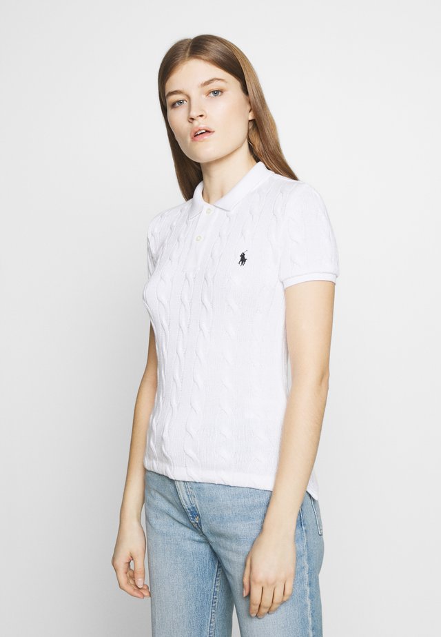 SHORT SLEEVE - Polo shirt - white