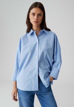 RAGLAN - Hemdbluse - water blue