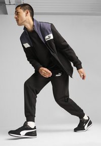 Puma ST RUNNER - Zapatillas - black- white- silver