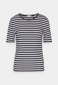 SLIM STRIPED - Majica kratkih rukava s printom - evening blue