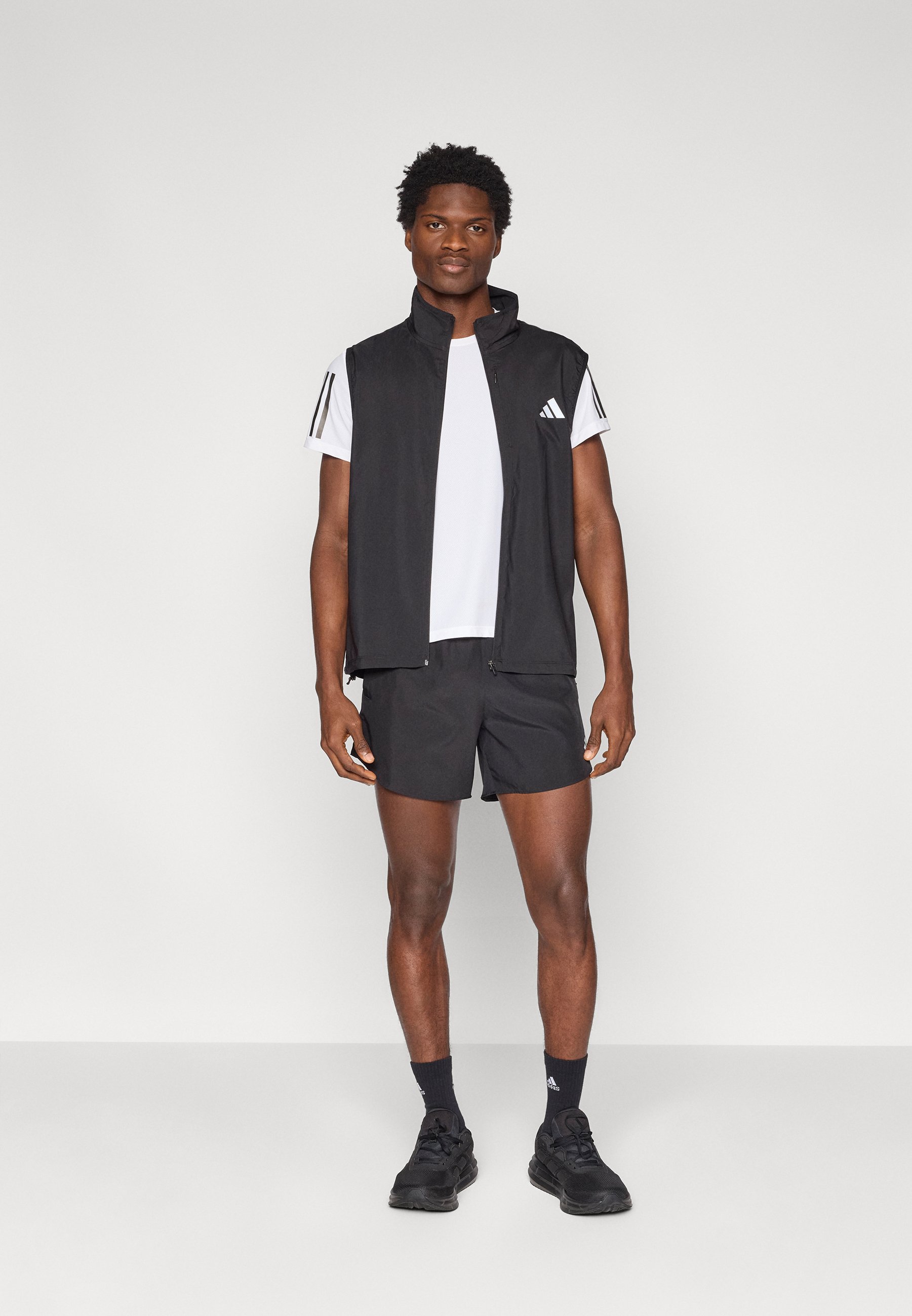 adidas Performance RUN VEST - Chaleco - black/negro - Zalando.es