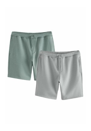 SOFT REGULAR FIT 2 PACK - Pantaloni sportivi - grey seafoam