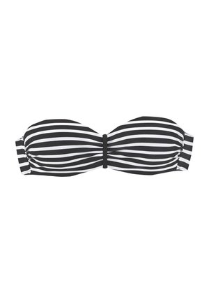 Bikini top - schwarz weiß