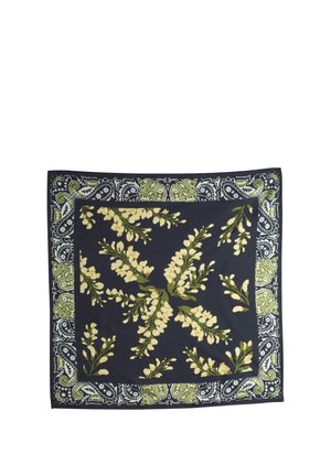 Street One Studio TUCH MIT FLORALEM MUSTER - Foulard - maritime blue