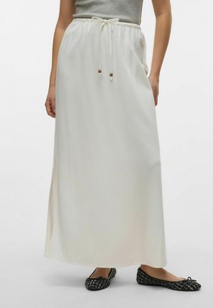 Vero Moda Jupe longue - snow white