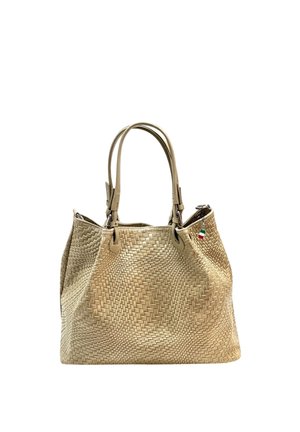 DrachenLeder Handtas - beige, taupe