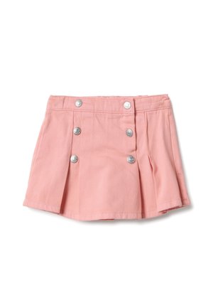 REGULAR FIT  WITH BUTTONS  - Jeansrock - light pink