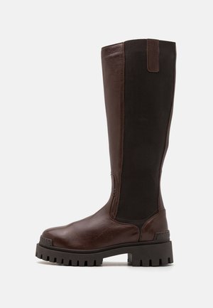 Pavement MANDY  - Stivali con plateau - brown
