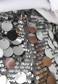 ONLY JADEL  - A-lijn rok - silver