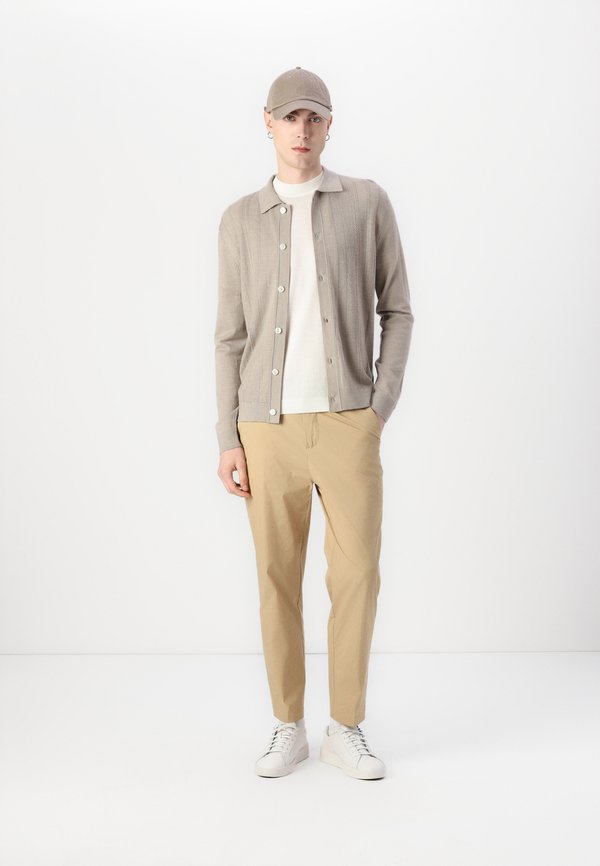 SLHTRAY CARDIGAN - Cardigan - beige4