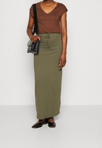 Anna Field Jupe longue - khaki