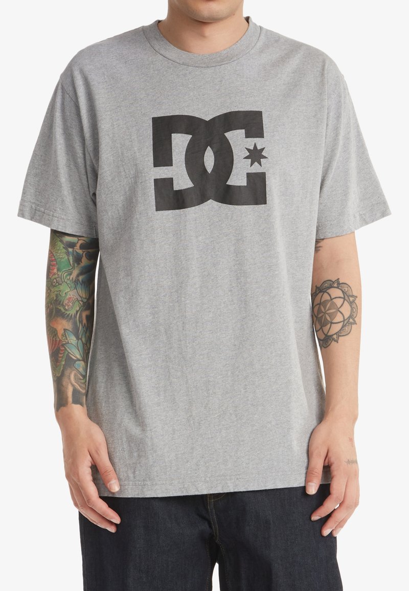 DC Shoes - STAR  - T-shirt med print - heather grey, Förstora