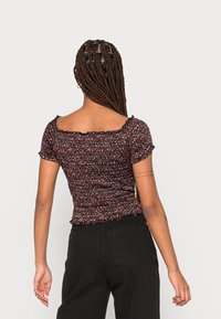JDY JDYBOA ANN SMOCK - Top - black/ditsy