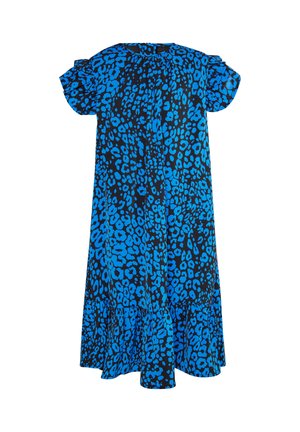 Vapaa-ajan mekko - blau/schwarz