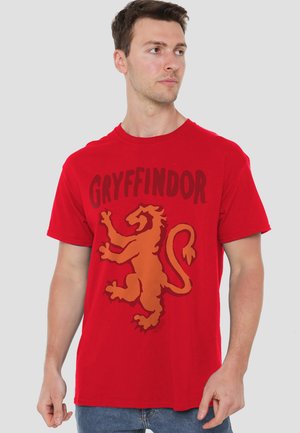 Cotton Soul, HARRY POTTER THE GRYFFINDOR - Print T-shirt - red