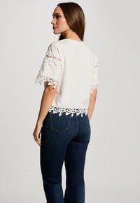 Morgan SHORT-SLEEVED - T-shirt con stampa - blanc